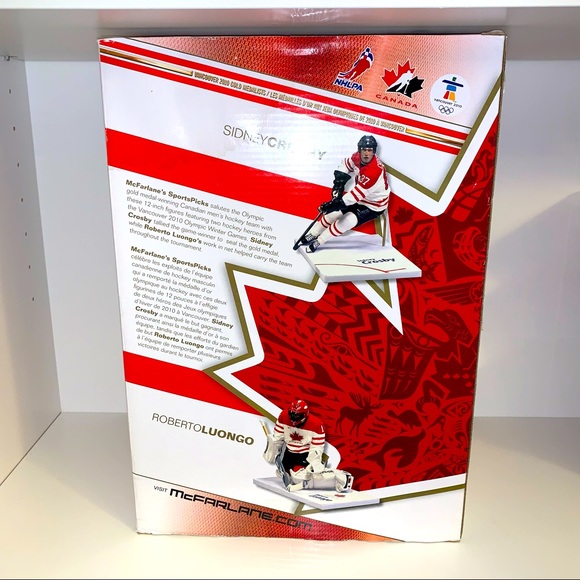 🇨🇦 Sidney Crosby 12'' Figure Vancouver 2010 Olympics - Picture 4 of 16